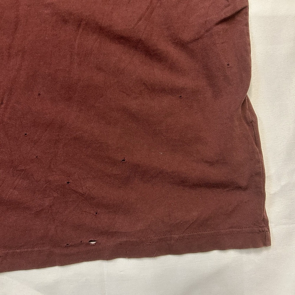 Carhartt Pocket Shirt Men XL Maroon Short Sleeve Sun Faded Thrashed Skate Grunge - Picture 10 of 16